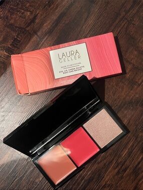 Laura Geller Made To Multitask Eye, Lip, Cheek Palette Rosy & Bright NIB